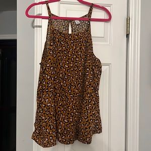 Leopard Print Tank Top